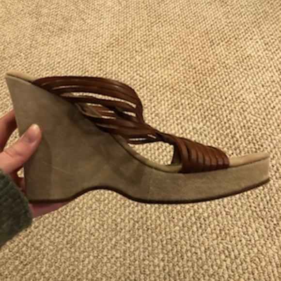 Michael Kors Platform Wedge Sandals - Picture 2 of 2